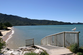 Marahau, the gateway to the Abel Tasman National Park